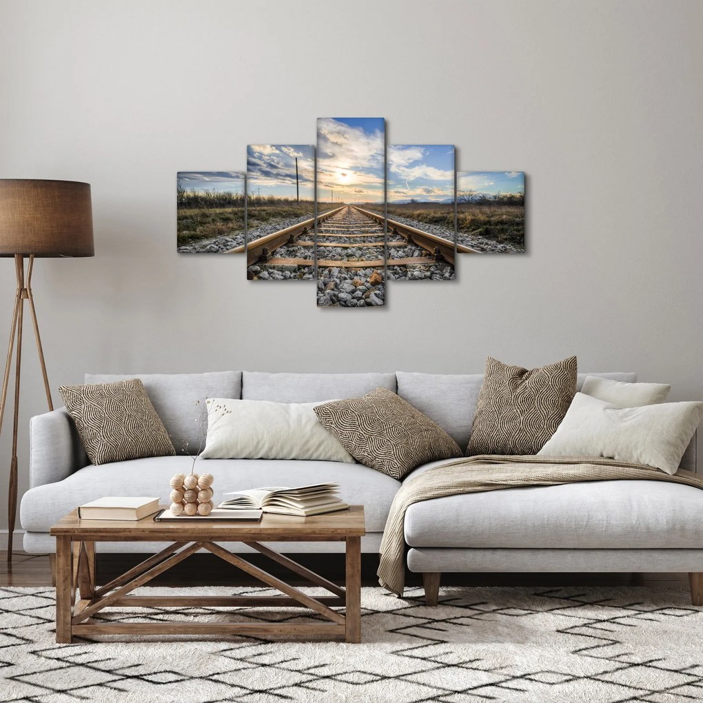 Obraz - Tory (125x70 cm)
