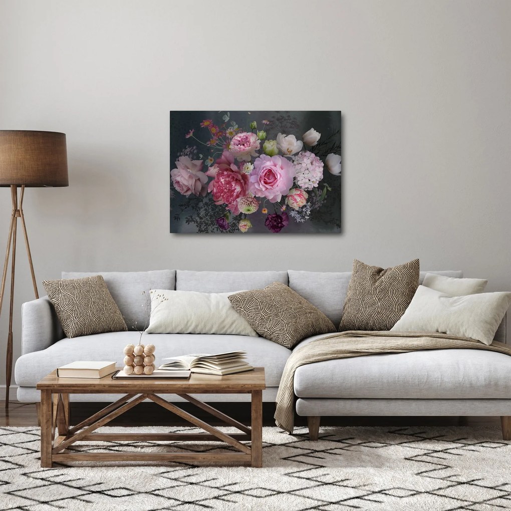 Obraz - Kwiaty ogrodowe (70x50 cm)