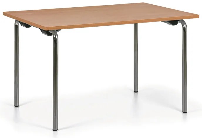 Składany stół SPOT, 120x80 cm, buk