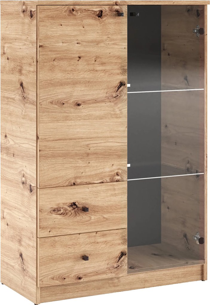 Komoda NATURIO 80 cm do Salonu Sypialni Dąb artisan