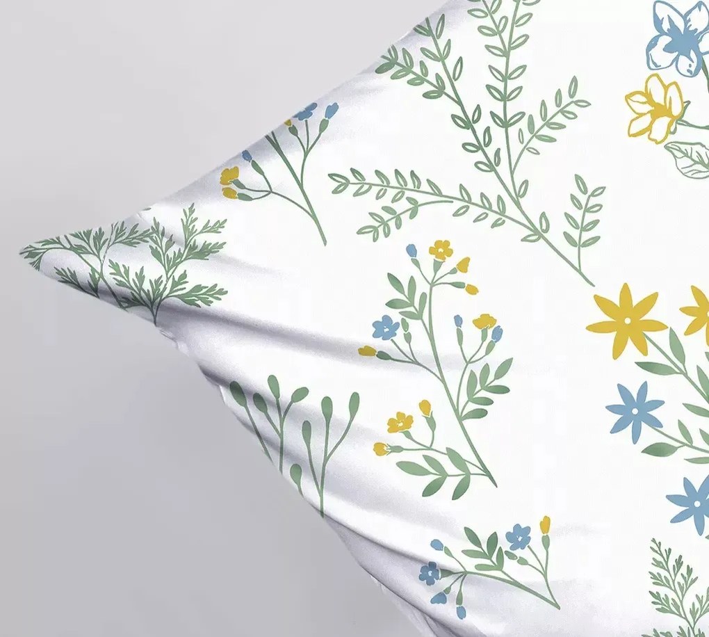 Pościel bawełniana Greno Premium Santorini 220x200 cm niebieska GRENO