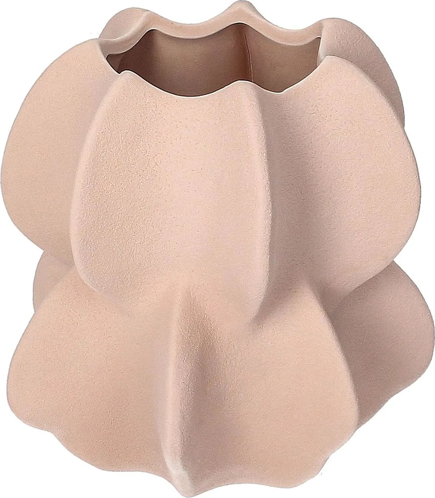 Wazon kamionkowy Petal Pink II 15x17 cm