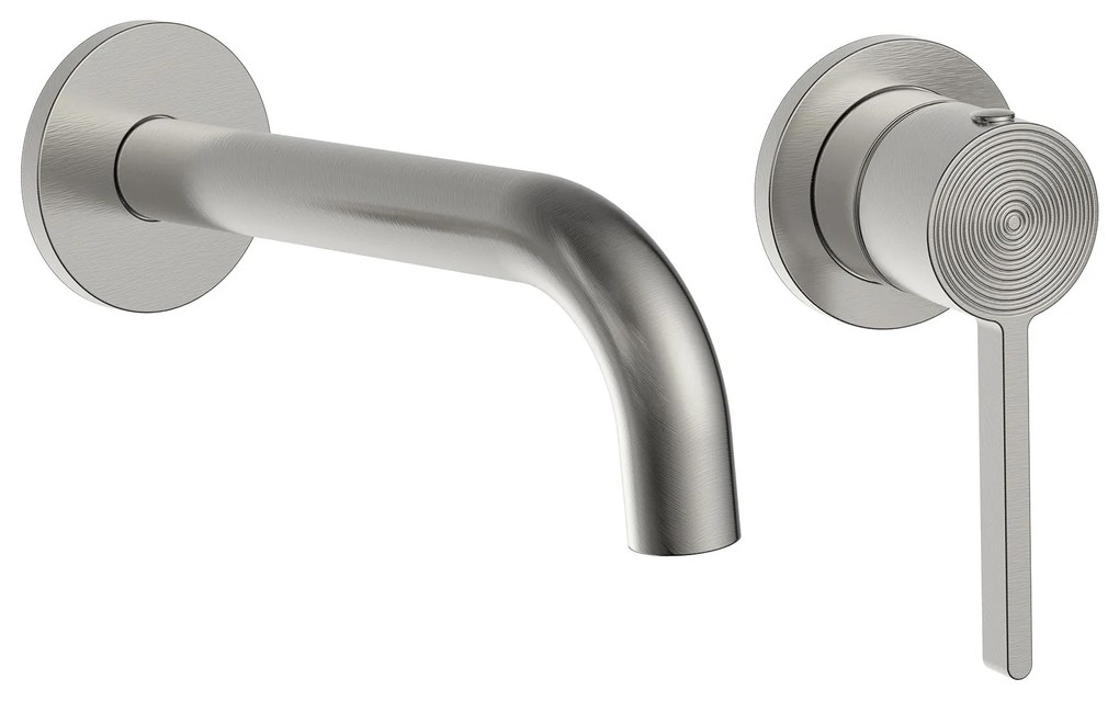 Bateria Umywalkowa Podtynkowa Rea Foster Nikiel Szczotkowany