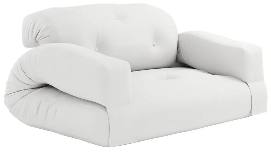 Biała sofa rozkładana odpowiednia na zewnątrz Karup Design OUT™ Hippo White