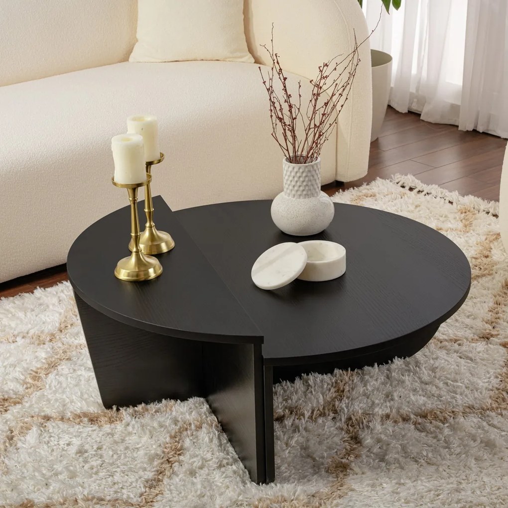 Stolik konferencyjny Orion Wood Black