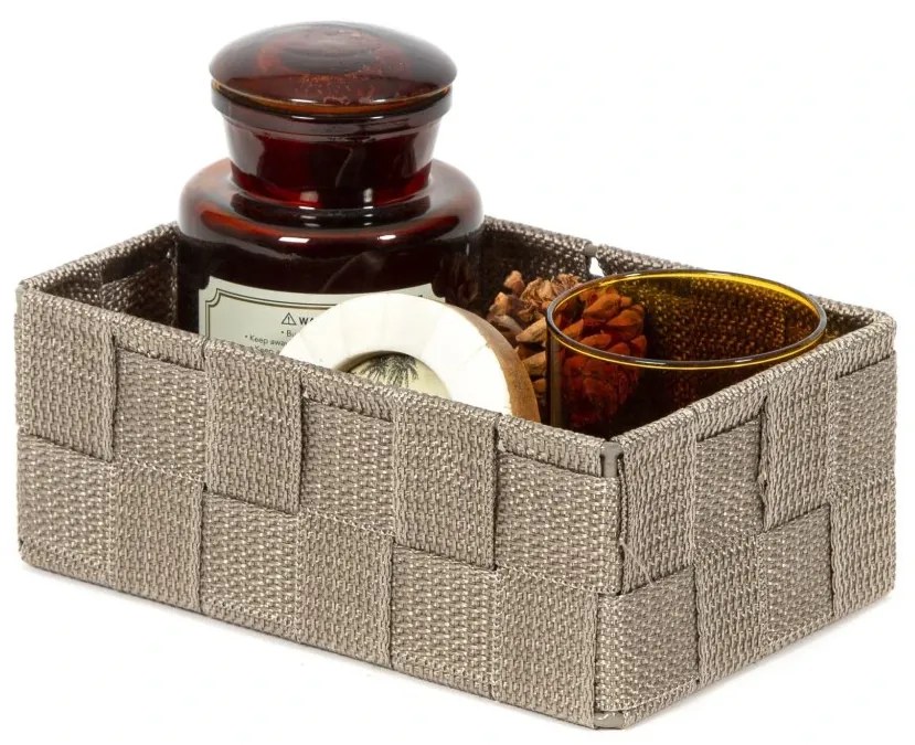 Compactor Organizer do przechowywania do szuflady M TEX, 18 x 12 x 7 cm, taupe, M