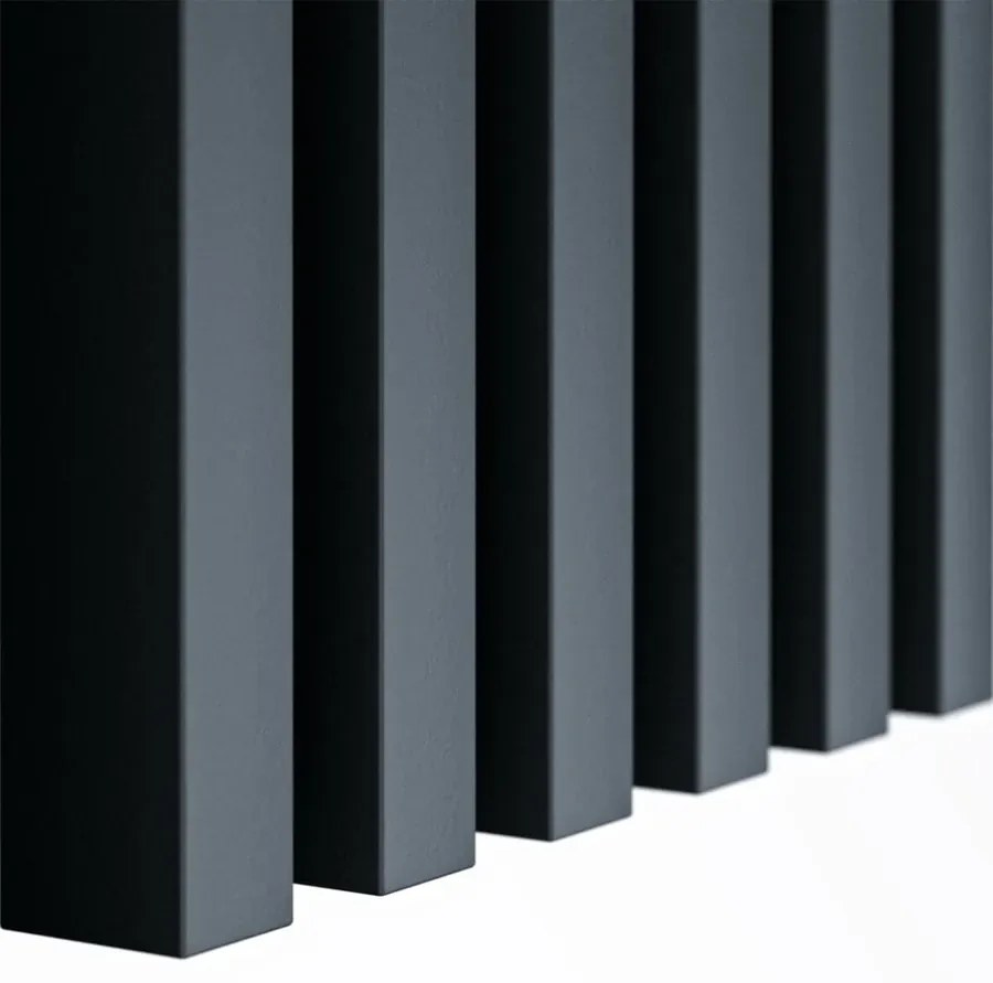 Lamele ścienne 12 szt. antracyt S0-B35