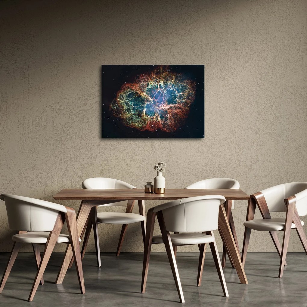 Obraz - Mgławica Krab (70x50 cm)