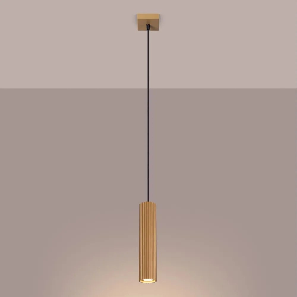 Brilagi - LED żyrandol na przewodzie CRESTO 1xGU10/10W/230V złoty