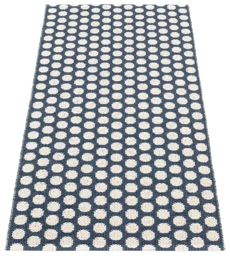 Ciemnoniebieski chodnik odpowiedni na zewnątrz 70x150 cm Noa Dark Blue – Pappelina