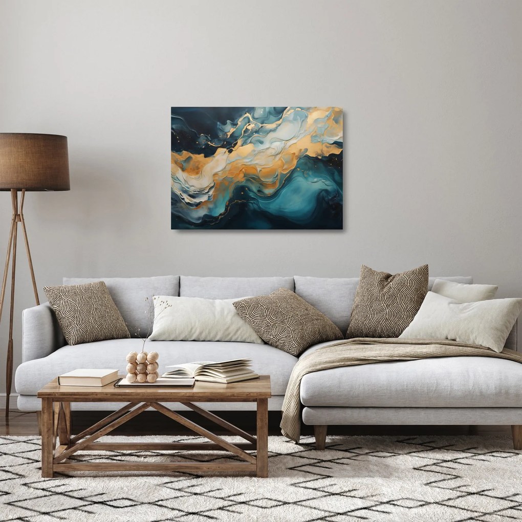 Obraz na szkle - Abstrakcja (70x50 cm)