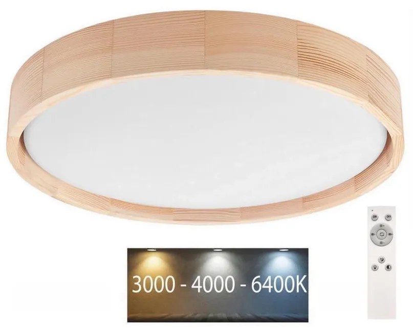 Brilagi - ściemnialna oprawa sufitowa LED MANAROLA LED/24W/230V + pilot