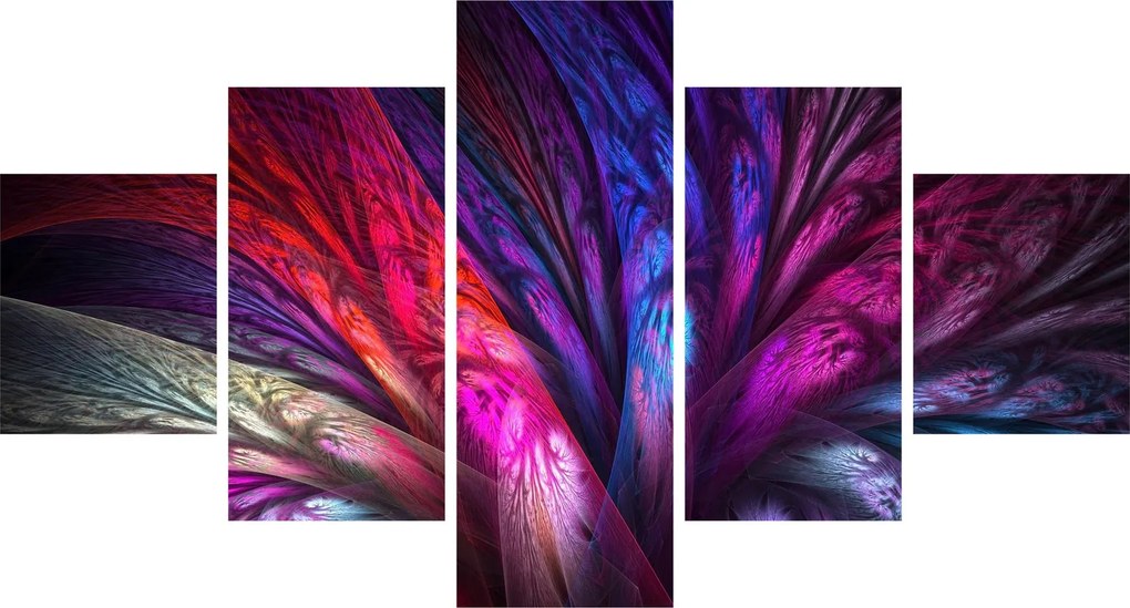 Abstrakcyjny obraz drzewa (125x70 cm)