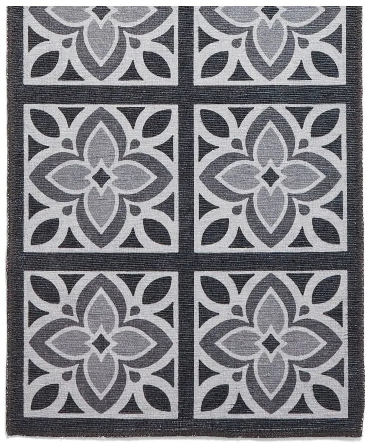 Ciemnoszary chodnik odpowiedni do prania 61x170 cm Victoria Grey – Think Rugs