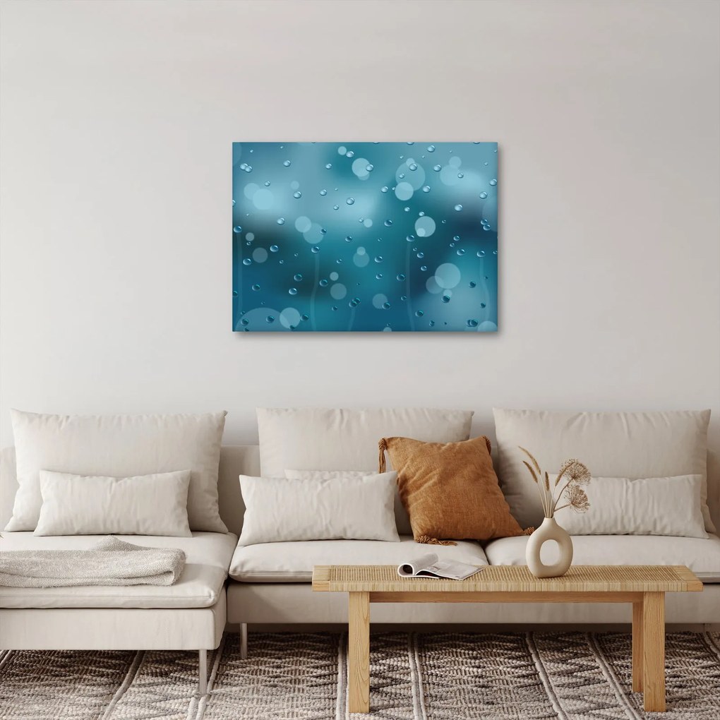 Obraz kropelek (70x50 cm)