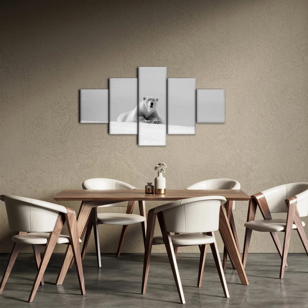 Obraz - Niedźwiedź polarny (125x70 cm)