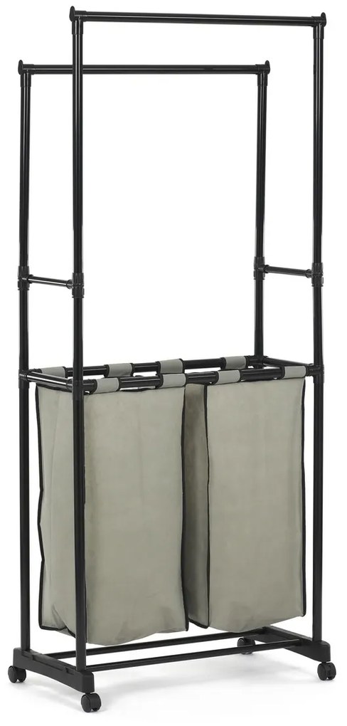 Stojak z miejscem do przechowywania GD-176 BK,plastik, czarny