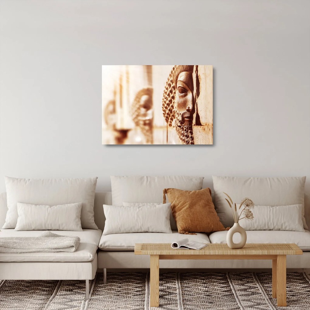 Obraz na szkle - Relief perski (70x50 cm)