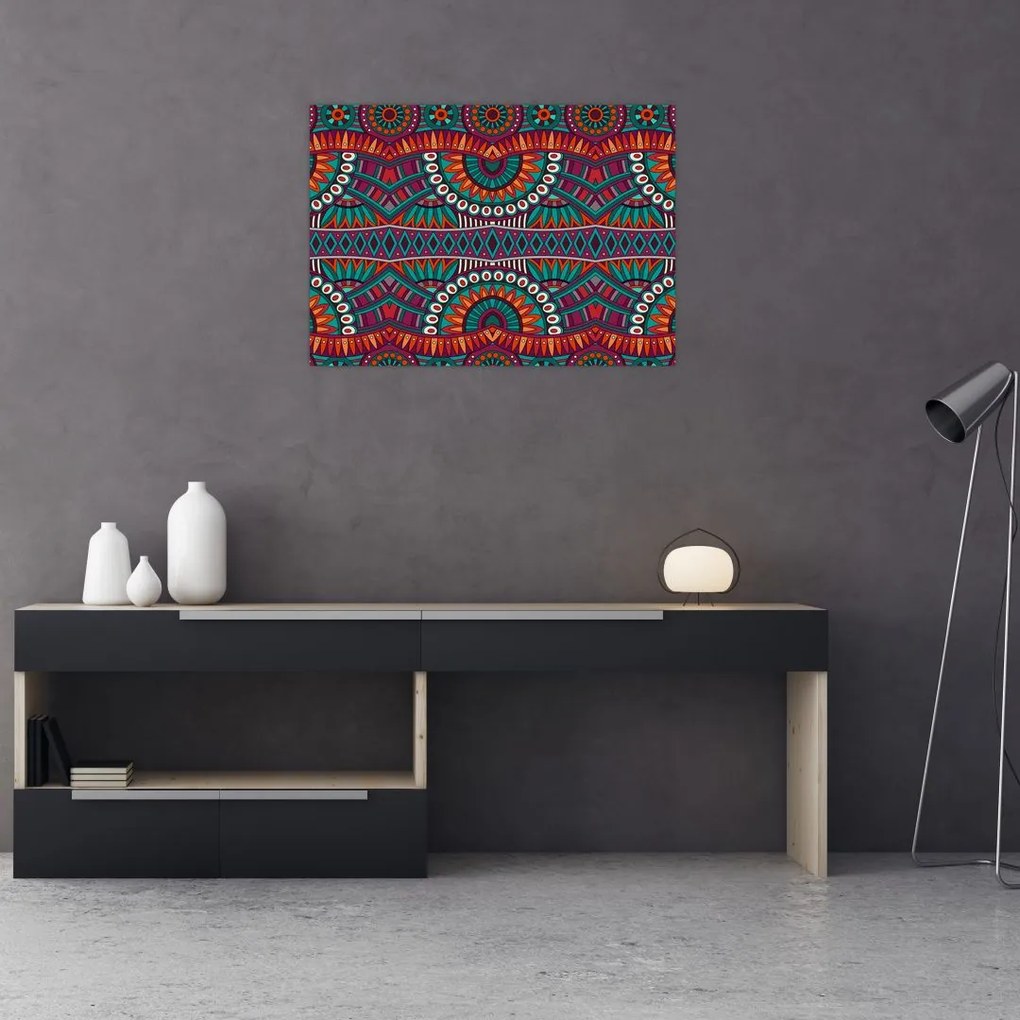 Obraz abstrakcji ozdobnej (70x50 cm)