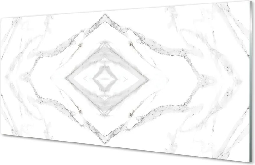 Szkło do Kuchni na Ścianę Szlachetny Wzór Marmurowy