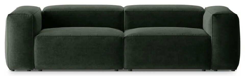 Zielona sofa 264 cm Bergamo – Cosmopolitan Design