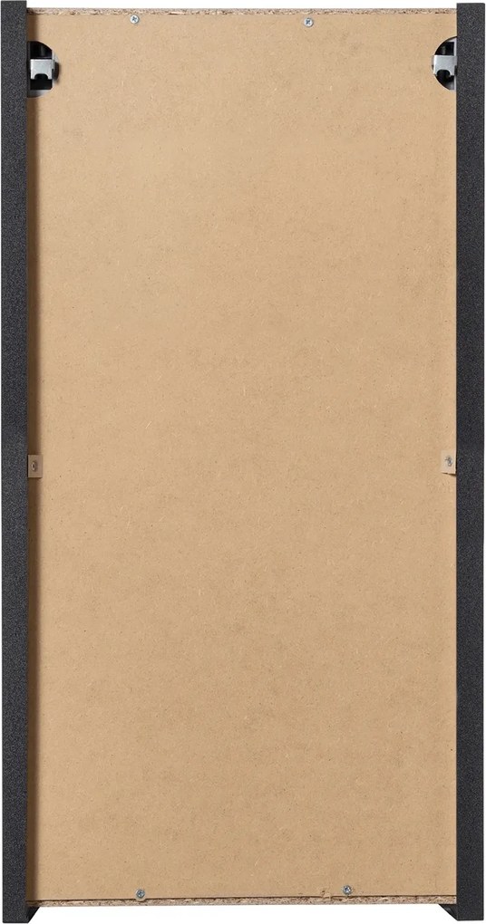 Wisząca szafka łazienkowa pomocnicza Nova 30 cm, czarny mat