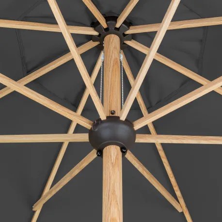 ALU WOOD 3,5 m - osłona przeciwsłoneczna z uchwytem