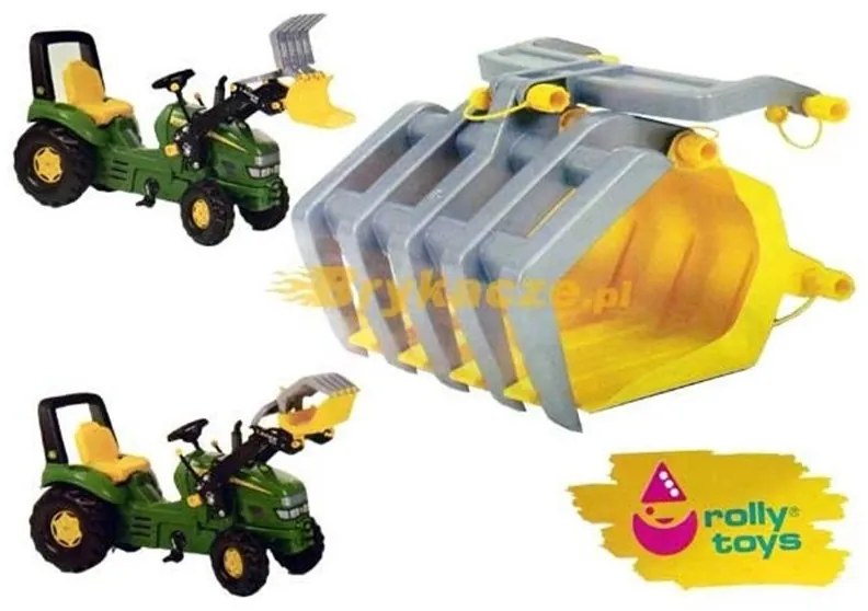 Rolly toys łyżka do traktora chwytak do załadunku drewna