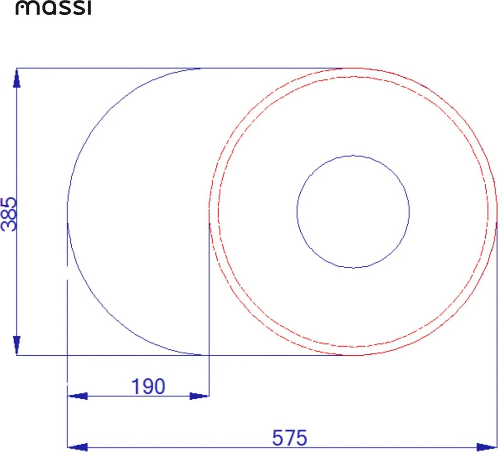 Massi Umywalka z konglomeratu wolnostojąca okrągła z półką szklaną 85 x 40 cm RONA bez przelewu | Różne kolory półki : Kolor szkła - Zielony, Kolor umywalki RONA - Szary połysk, Podłączenie syfonu - Do ściany, Półka - Szklana