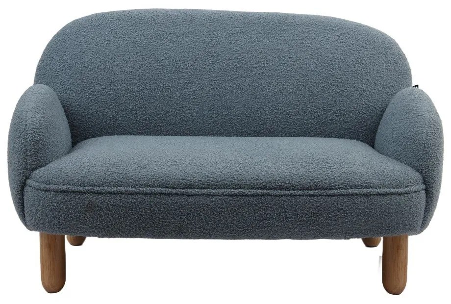 Beżowa sofa dla dzieci z materiału bouclé 89 cm Rocky – Vipack