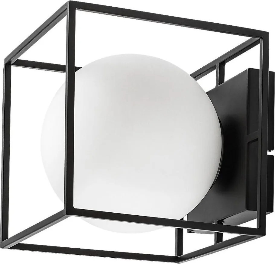 Rabalux 75069 - Zewnętrzny kinkiet MODANE 1xE14/15W/230V IP44 czarny