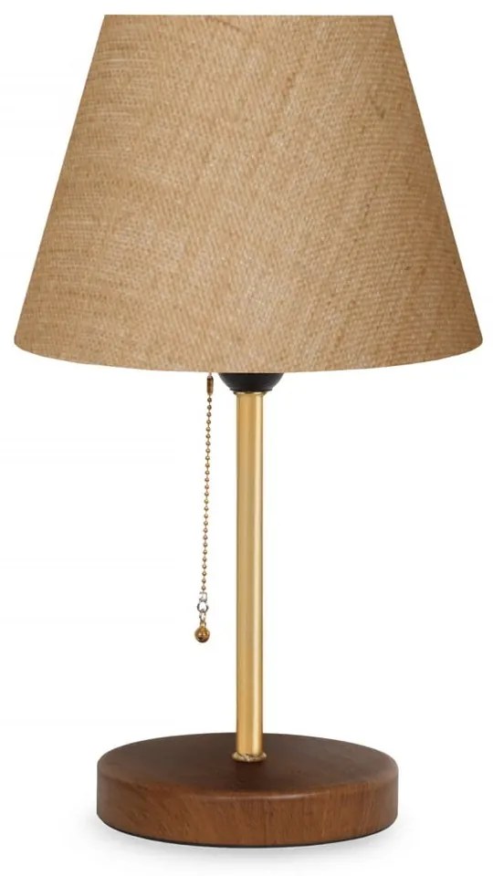 Lampa stołowa z tekstylnym kloszem (wysokość 14 cm) Mardin – Opviq lights