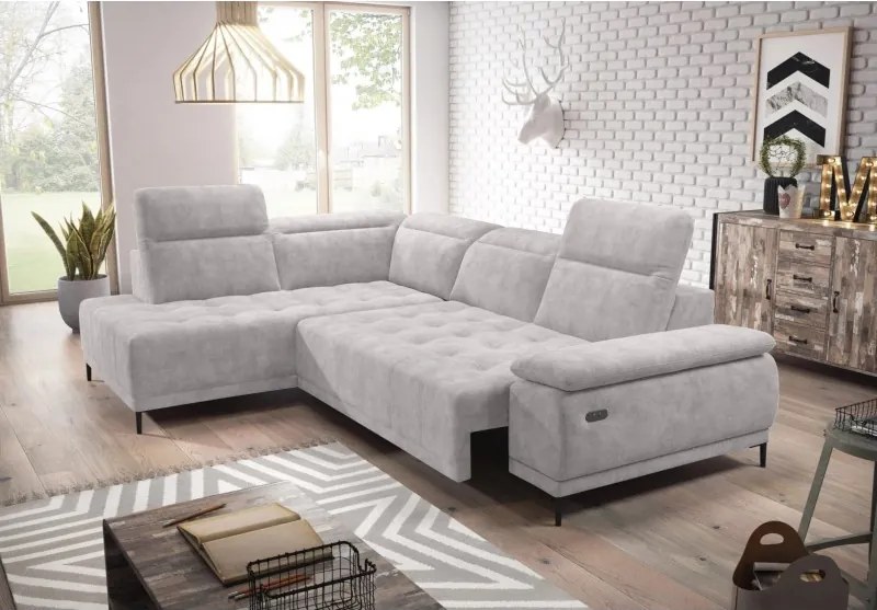 Narożnik FOCUS L z elektryczną regulacją siedziska WERSAL