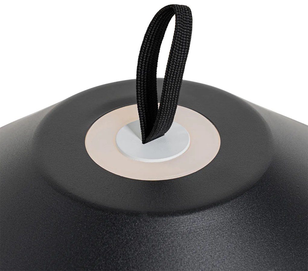 Zewnetrzna Lampa stołowa czarna z wbudowanym LED-em, 3-stopniowy ściemniacz, akumulatorowa - IvanDesignerski Oswietlenie zewnetrzne