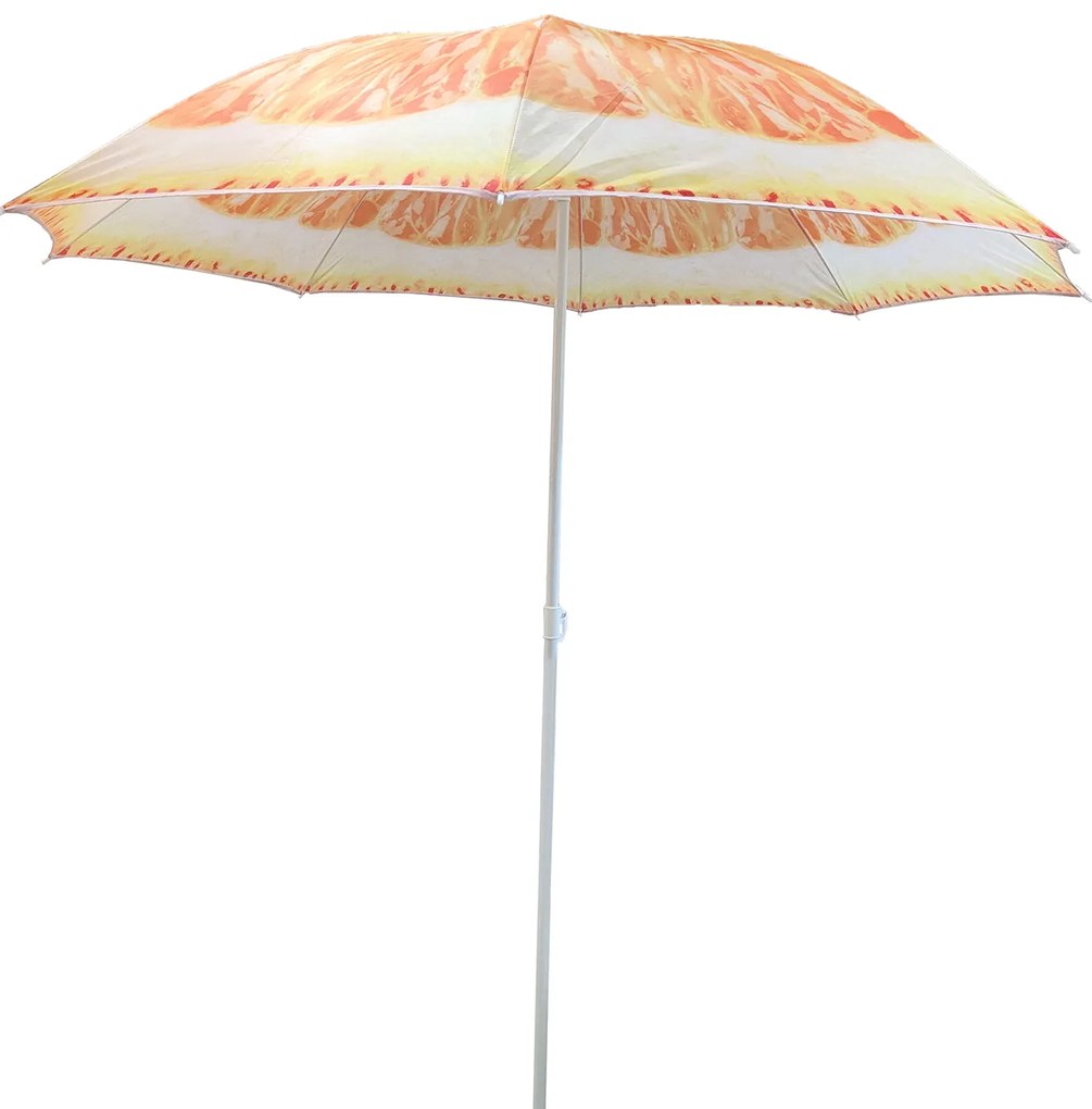 Parasol ogrodowy 1,7 m Poly pomarańcza PATIO