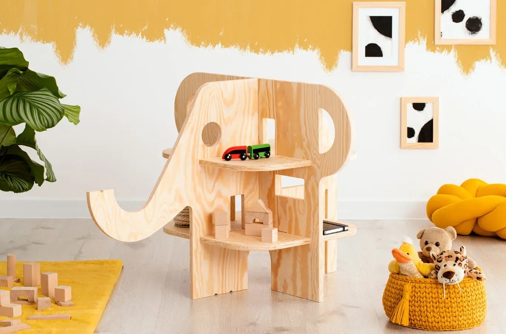 Regał dziecięcy w kształcie słonia R8-P77