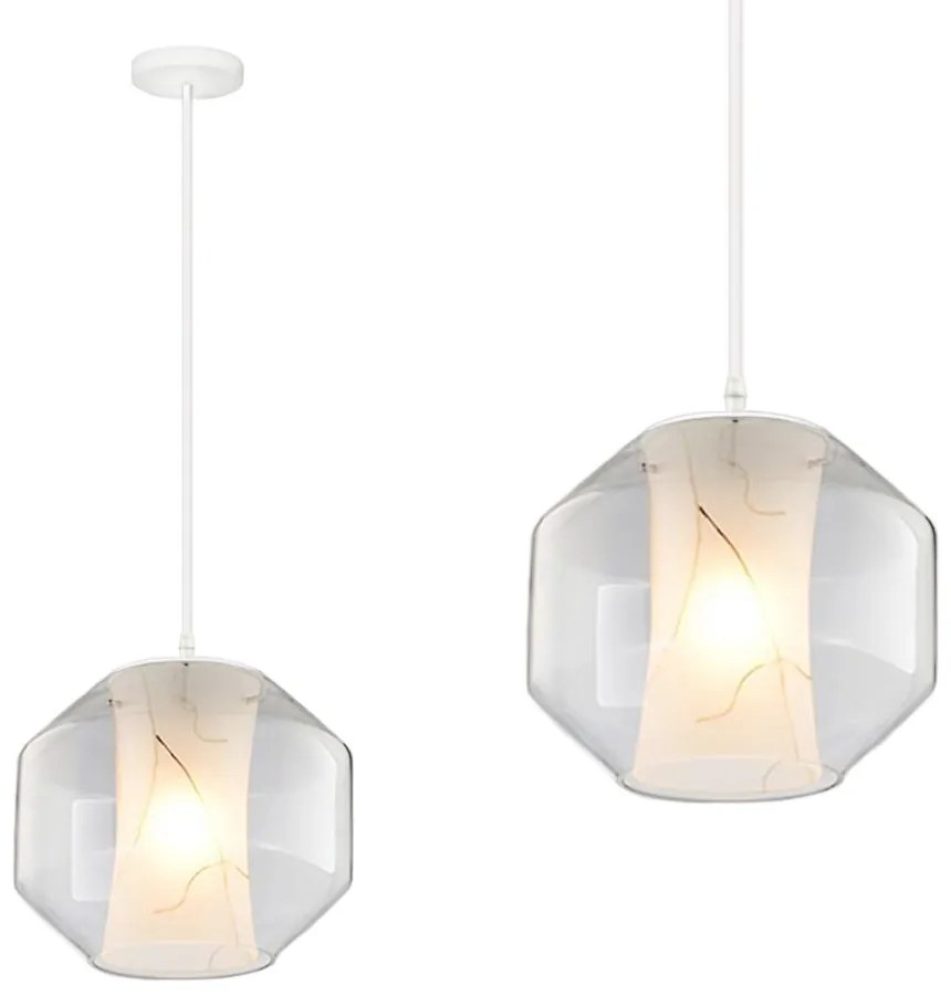 LAMPA SUFITOWA WISZĄCA   APP908-1CP Marble