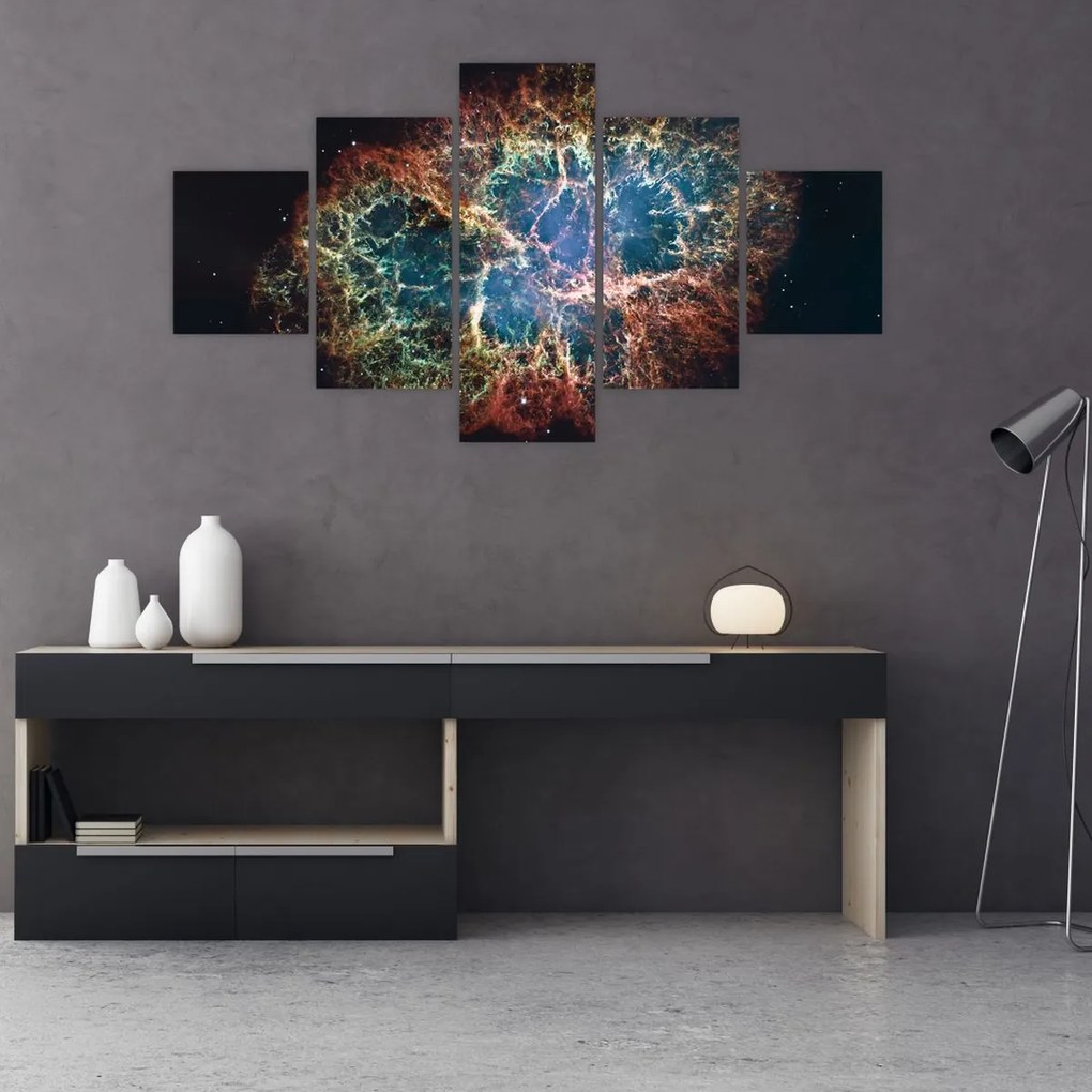 Obraz - Mgławica Krab (125x70 cm)