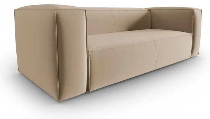 Jasnobrązowa aksamitna sofa 200 cm Mackay – Cosmopolitan Design