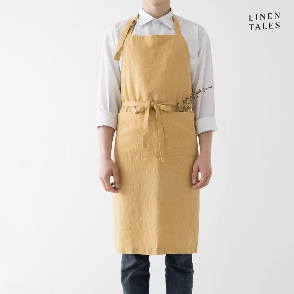 Lniany fartuch Chef – Linen Tales