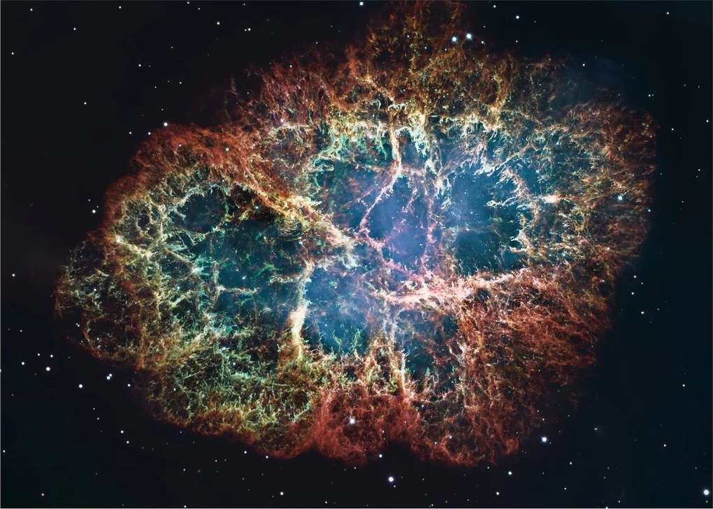 Obraz - Mgławica Krab (70x50 cm)