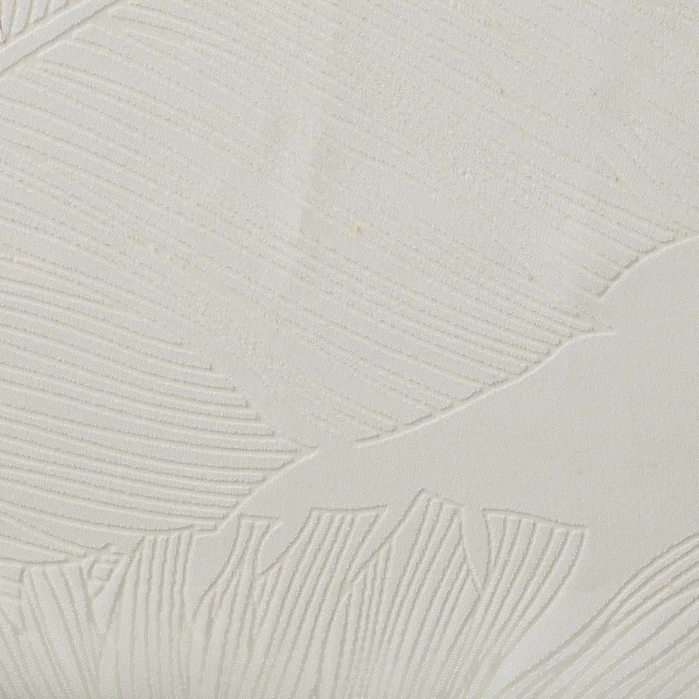 Firanki kuchenne krótkie Leaf, wzór liści, 2 sztuki, 60 x 90 cm