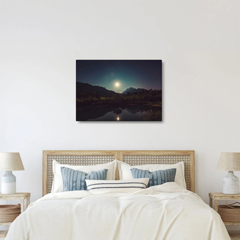 Obraz - nocne niebo (70x50 cm)