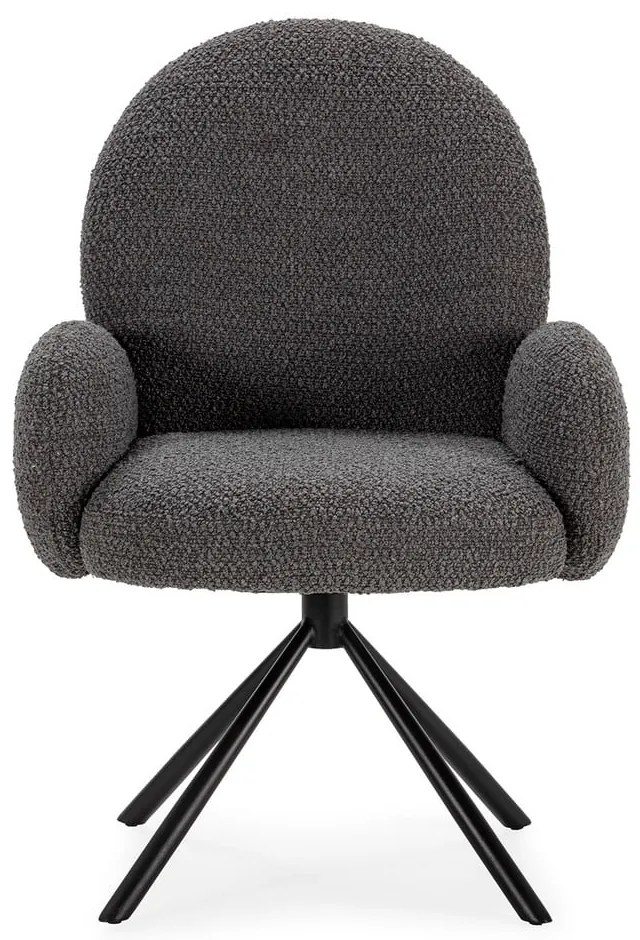 Ciemnoszary fotel Dario – Marckeric