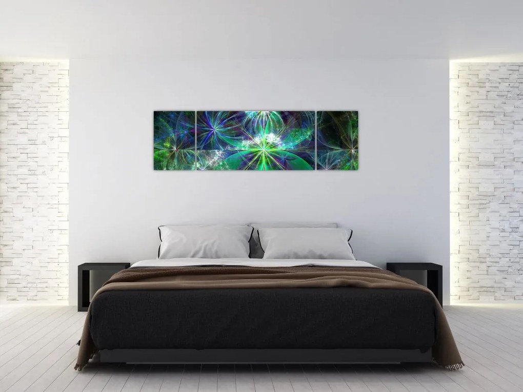 Obraz - Abstrakcyjne kształty geometryczne (170x50 cm)