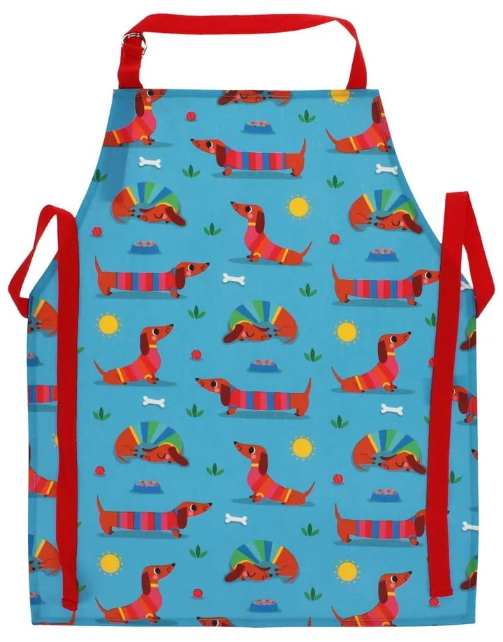Bawełniany fartuszek dziecięcy Sunny Sausage Dog – Rex London