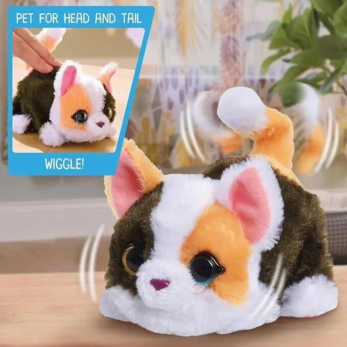 FurReal My Minis Kitty, interaktywny kotek,biały/brązowy/beżowy