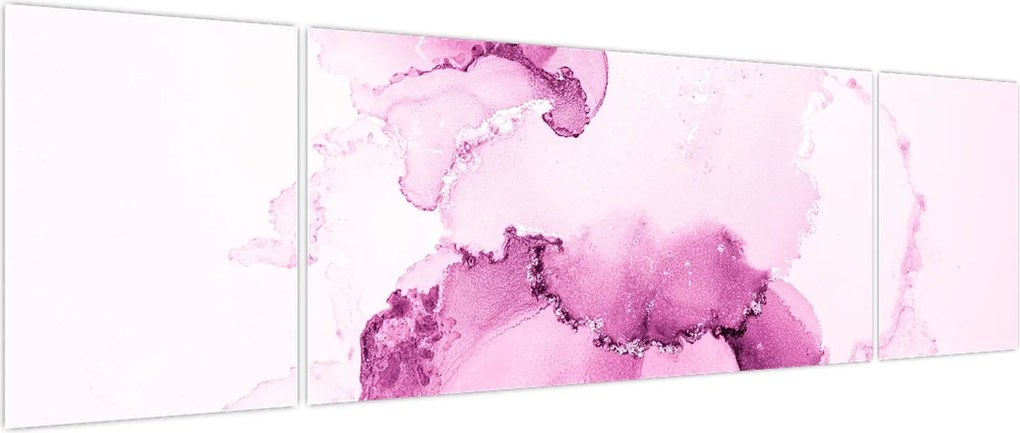 Obraz - Różowy wystrój (170x50 cm)