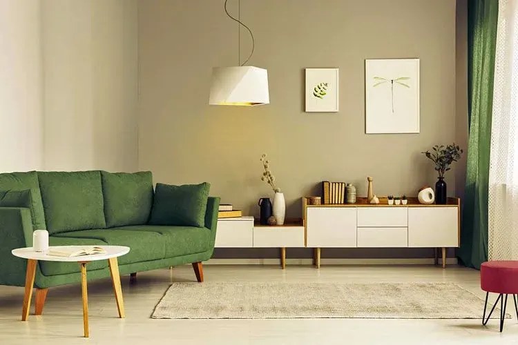 Lampa wisząca glamour z abażurem - S6-G96