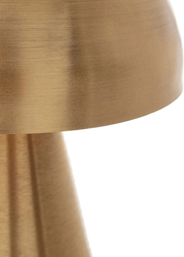 Lampa stołowa Mushroom Gold 48cm